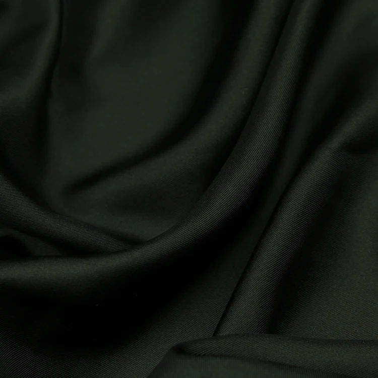 Obyčajné čierne hodváb textílie čistého hodvábu keper textílie 140 cm šírka 16momme,STW119