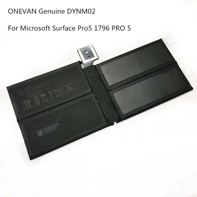 ONEVAN Skutočné G3HTA038H DYNM02 Notebook Batéria pre Microsoft Surface Pro 5 1796 Série Tablet Originálne Nové Nástroje