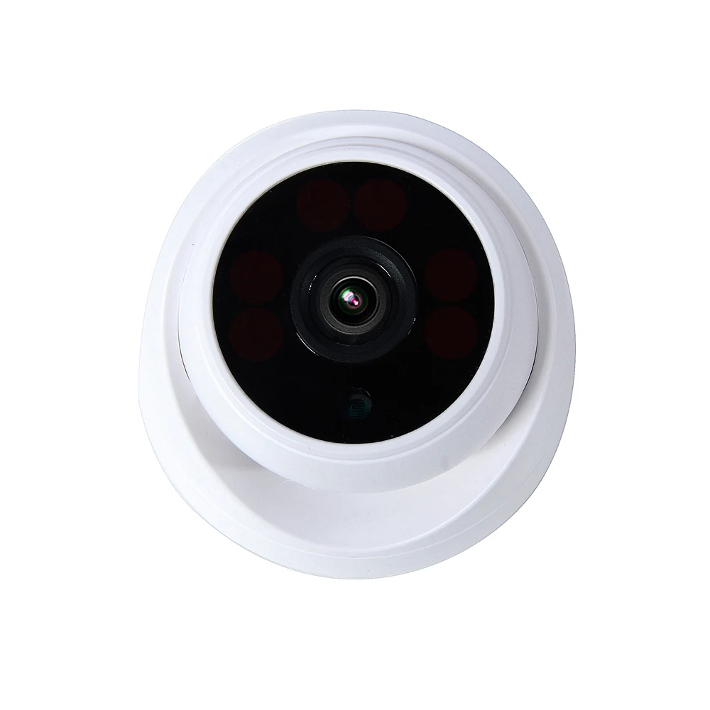 ONVIF HD IP Kamera Hi3518E 1080P 2.8 mm Objektív širokouhlý Dome Krytý 3KS POLE LED Nightvision IP Kamera P2P Vnútorného XMEYE APP