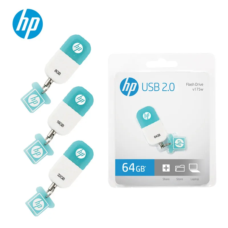 Originál HP USB2.0 Flash Disk 64 GB 32 GB, 16 GB 8G USB Flash Memory Stick kl ' úč V175W