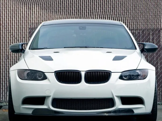 Oxid Bočné Krídlo Zrkadlo Pokrytie Pre BMW 1 3 Série E82 E88 2007 ~2009 E90 E87 E91 E93 E81 E92 vysoko kvalitné čierne Spätné Čiapky