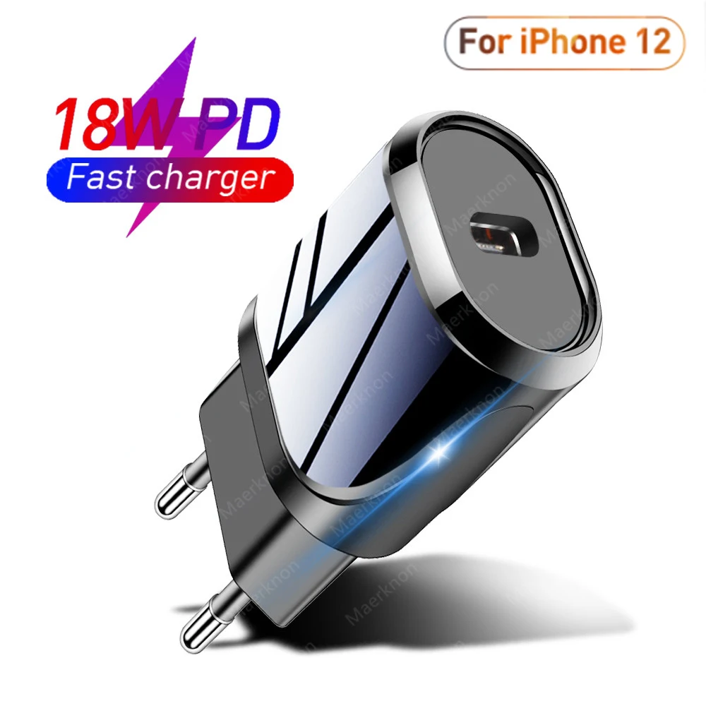 PD 18W Rýchle Nabíjanie Usb C Nabíjačka Pre iphone 12 Mini Pro MAX 12 11 Xs Xr X 8 Plus PD Nabíjačka Pre iPad vzduchu 4 2020 IPAD pro