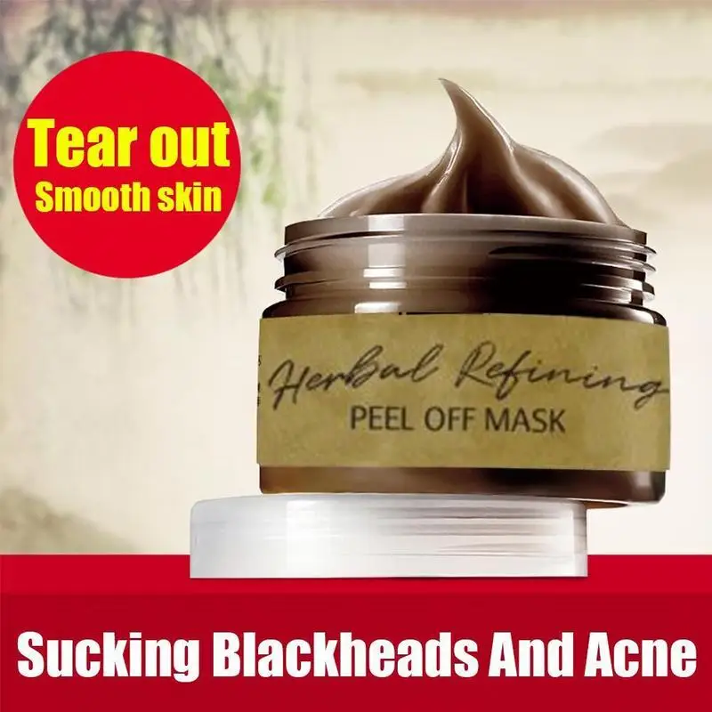 Peel-off Mask Trhá, Odstrániť Masku Zmenšuje Póry Blackhead Whitehead Akné Leštenie Unisex Pleti Hĺbkové Čistenie Trhať Maska