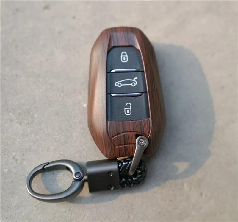 Peugeot 3008 5008 Citroen C5 C6 Smart Key Prípade Kľúča Vozidla Prípade Keyless Entry System Ochranné Puzdro