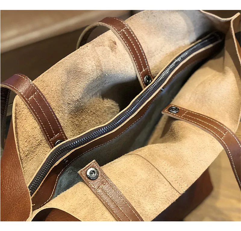PNDME bežné jednoduché, originálne kožené dámske kabelky taška cez rameno cowhide kožené matka taška holdall kompozitné taška pre ženy