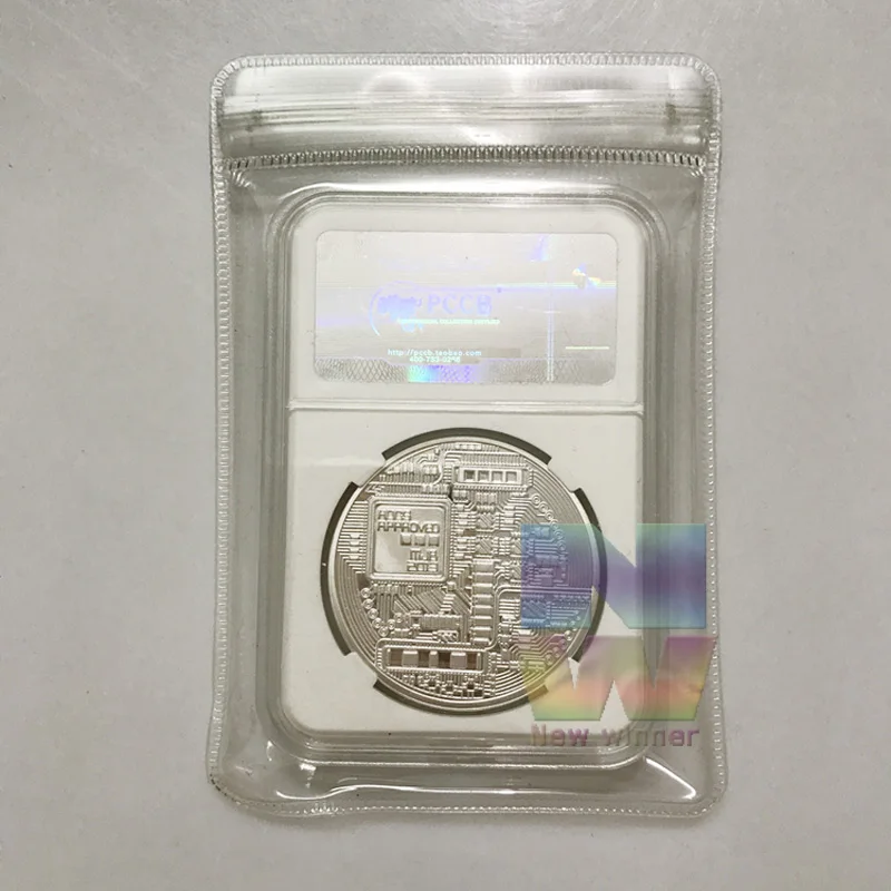 Pozlátené Hot predaj Bitcoin Mince Bit Mince Kovové Mince Fyzickej Cryptocurrency Pamätné Mince s PCCB prípade