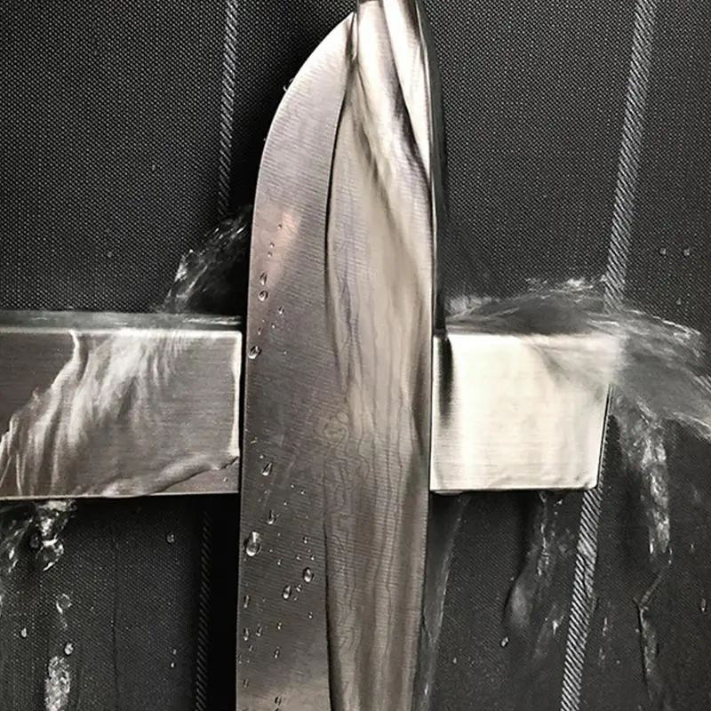 PPT magnetický držiak noža 304 nerezovej ocele nástenná polica nôž skladovanie háčik kuchynské doplnky úložný box