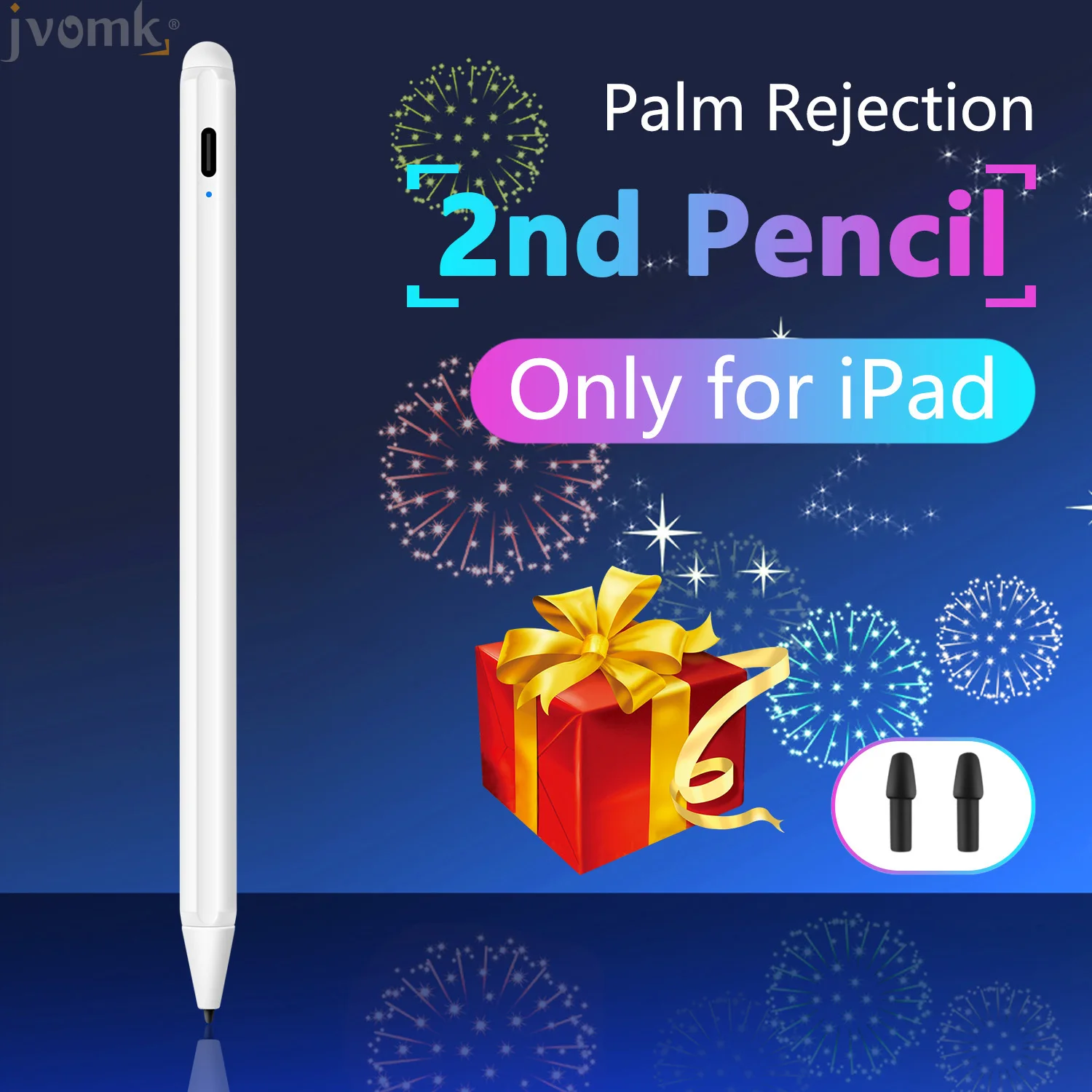 Pre Apple Ceruzka 2 Dotykové Pero Stylus Pen pre 2019 iPad Pro 12.9 11 palcový 10.2 / 2018 6. 9.7 / Vzduch 3 / Mini 5 s Palm Odmietnutie