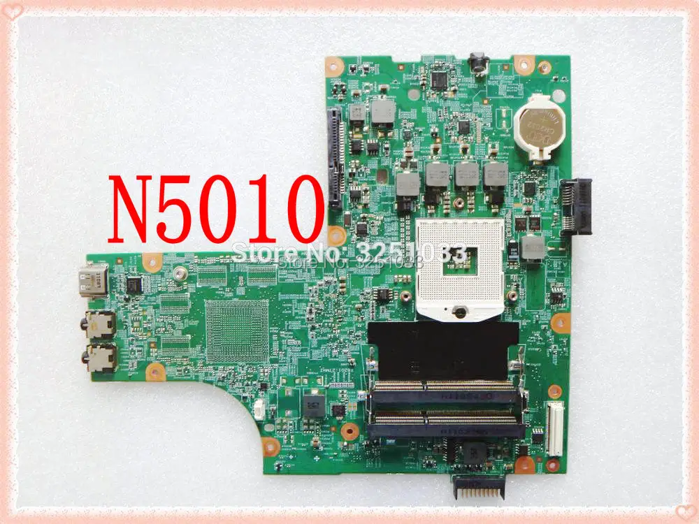 Pre Dell Inspiron N5010 Notebook CN-0Y6Y56 0Y6Y56 Notebook Doske 48.4HH01.011 Notebook HM57 DDR3 Full Testované