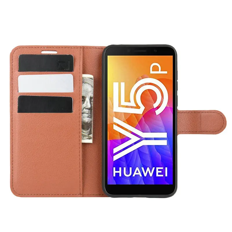 Pre Huawei Y5p Luxusnej Kože Flip puzdro pre Česť 9S VYHĽADÁVANÉ-LX9 Kryt Telefónu Peňaženky prípade so Stojanom