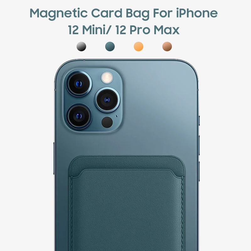 Pre Iphone 12 Mini 12 Pro Max Prípade Luxusné Kožené Telefón Späť Peňaženky Karty Magnetické Puzdro Karty Držiak Pre Apple Puzdro