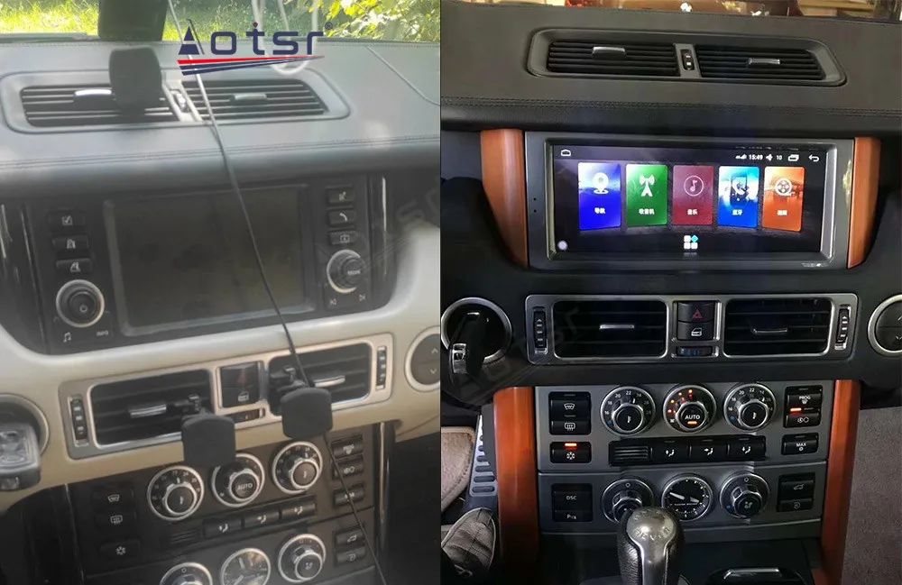Pre Range Rover Sport Android Rádio magnetofón 2002-2011 Auto Multimediálny Prehrávač Stereo PX6 vedúci jednotky GPS Navigácie Č 2din