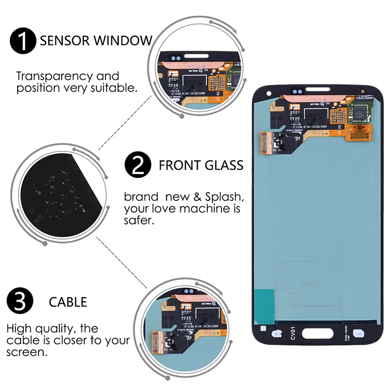 Pre SAMSUNG Galaxy S3 S4 S5 LCD Displej Na Galaxy S6 Galaxy S7 LCD Digitalizátorom. Montáž Opravy Dielov S Napáliť Tieň