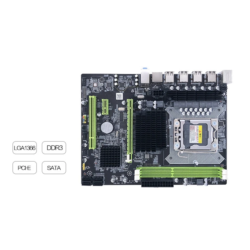 Pre X58 PRO D3 základná Doska Podporuje 1366 Desktop Server CPU DDR3 ECC RX základnej Doske Počítača