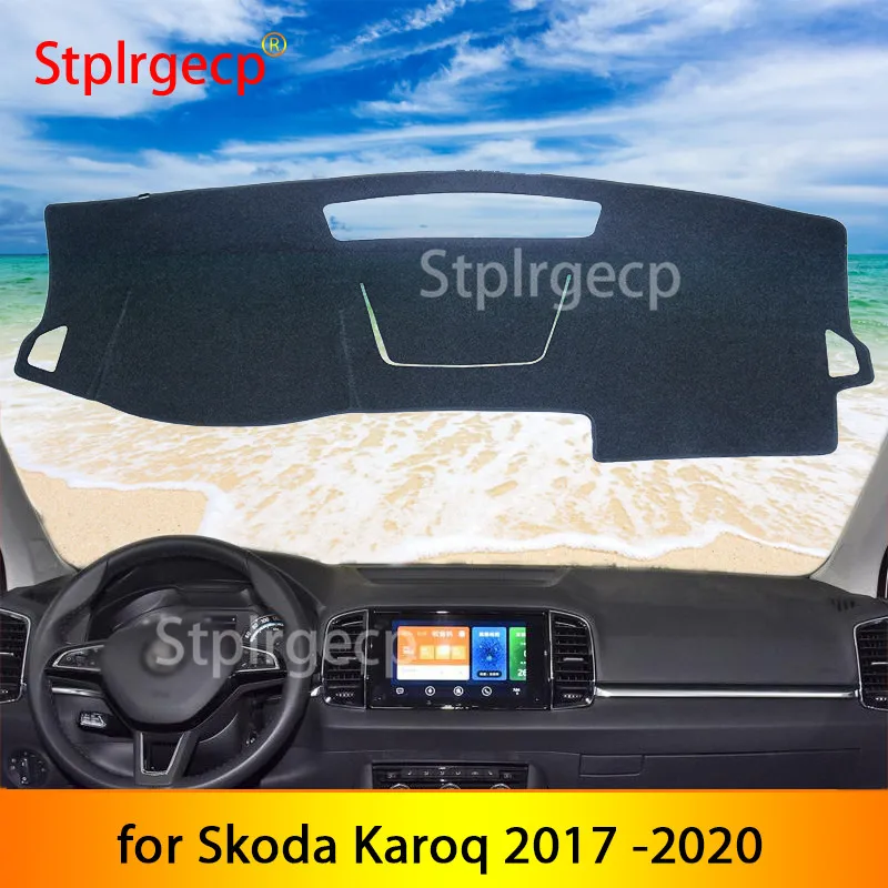 Pre Škoda Karoq 2017 2018 2019 2020 Anti-Slip Panel Kryt, Ochranná Podložka Auto Príslušenstvo Slnečník Koberec