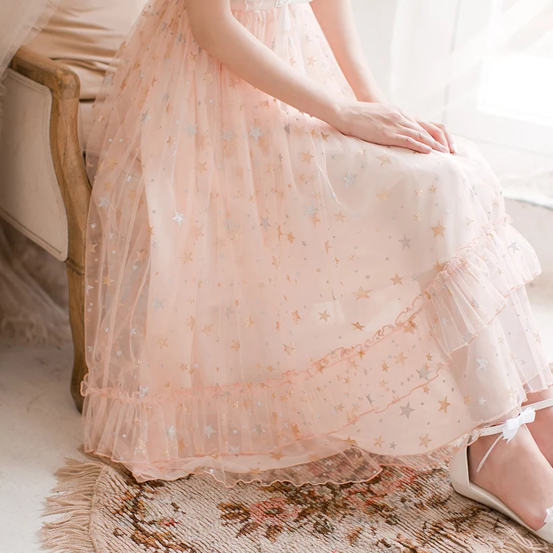 Princezná sladké lolita Candy Dážď šaty Japonský sladké Kvetinové Šifón Šaty slim Podväzky šaty C22AB7155