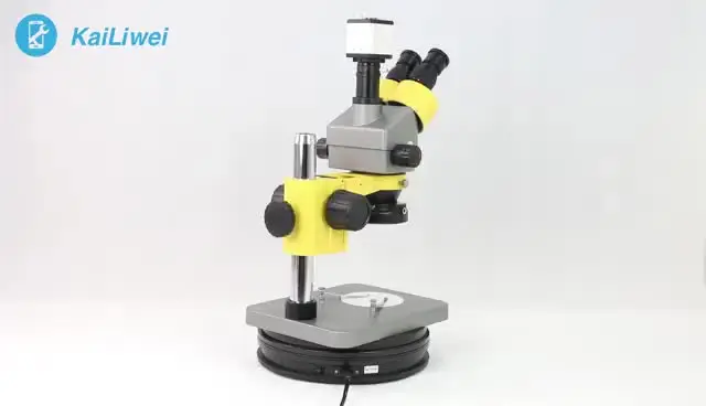 Profesionálne 7X -45X Pcb Elektronické Trinocular Stereo Mikroskopom
