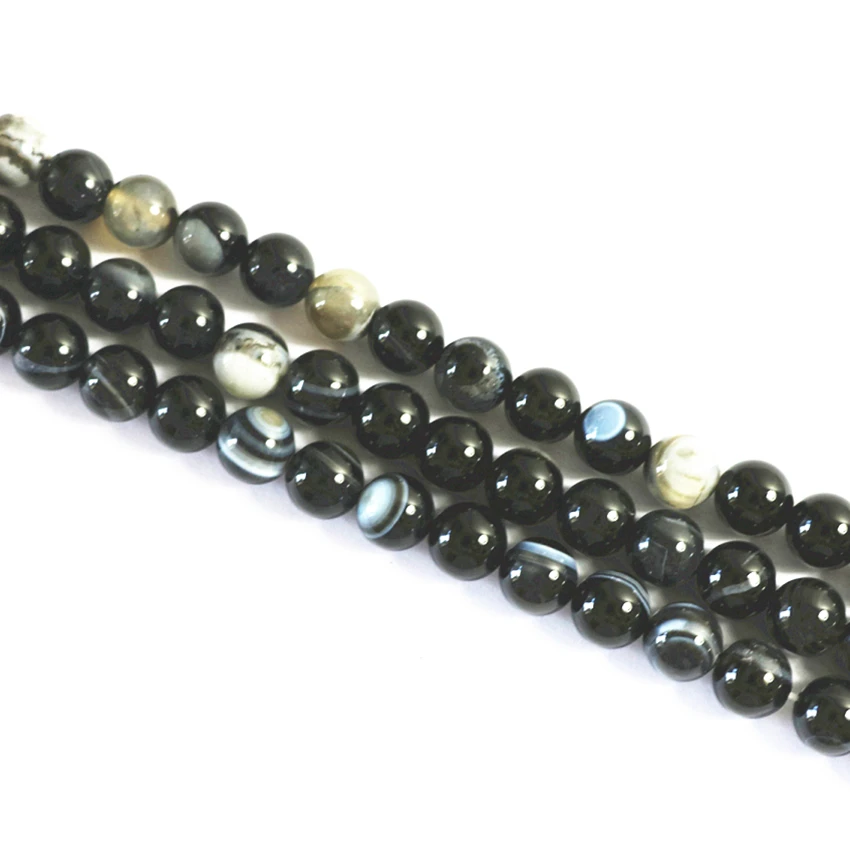 Prírodné čierna šedá dračie žily carnelian kameň agat onyx 6 mm 8 mm 10 mm 12 mm kolo voľné korálky módne šperky hľadanie 15inch a37, rýchlostná komunikácia