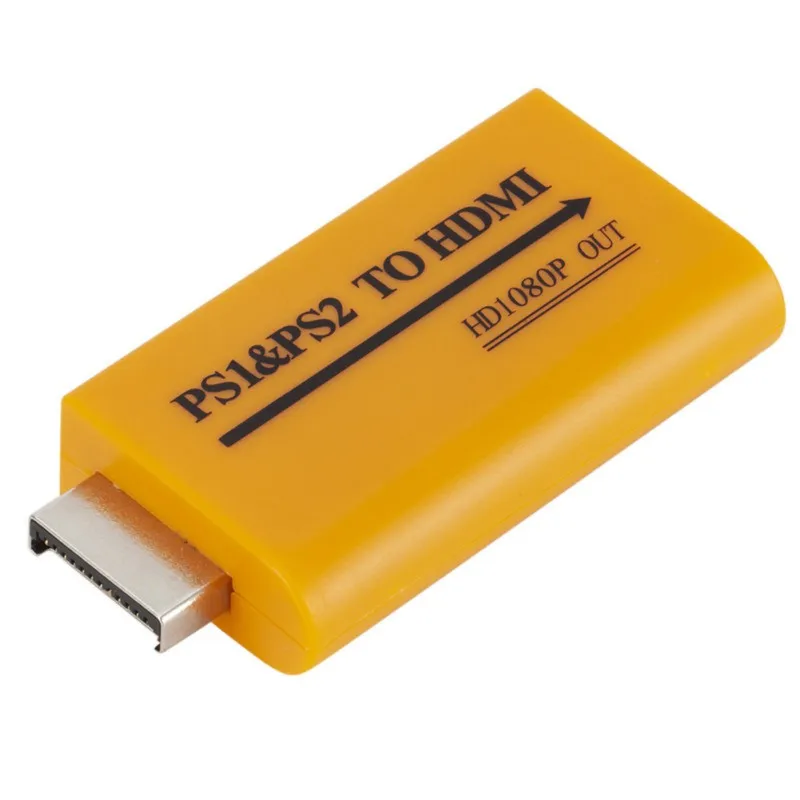 PS1/PS2-HDMI 1080P HD USB Konvertor Adaptéra Audio Výstup HDMI Adaptéry