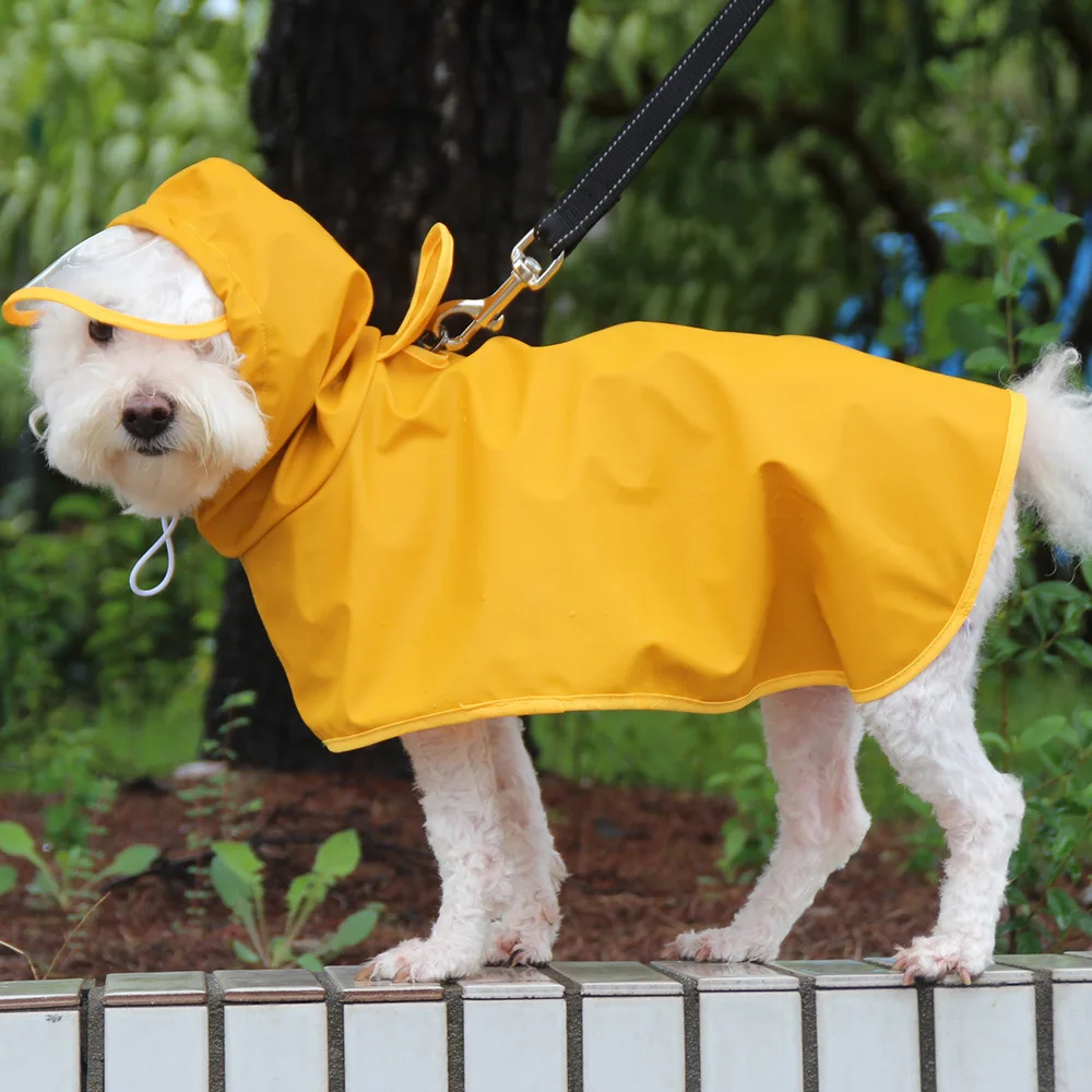 Psa Pršiplášť Nepremokavé Psa Daždi Kabát Pre Malé Veľké Psy Corgi Labrador Oblečenie Outdoor Pet Bunda Oblečenie Pre Dážď M-8XL