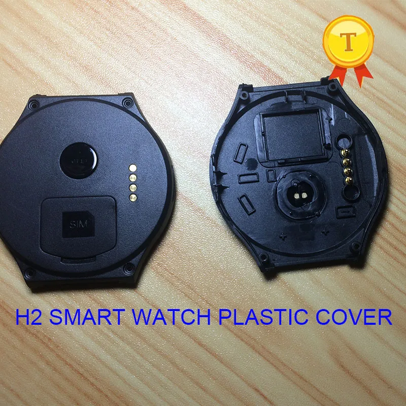 Pôvodné h2 smartwatch náramkové hodinky smart hodinky hodiny hodiny hodinky plastové blackcover čierny kryt prípade, popruh, pás na h2 phonewatch