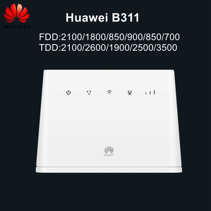 Pôvodné Odomknutá, 3G, 4G LTE CPE Smerovač Bezdrôtovej Mobil s WiFi Anténa Port Huawei B311
