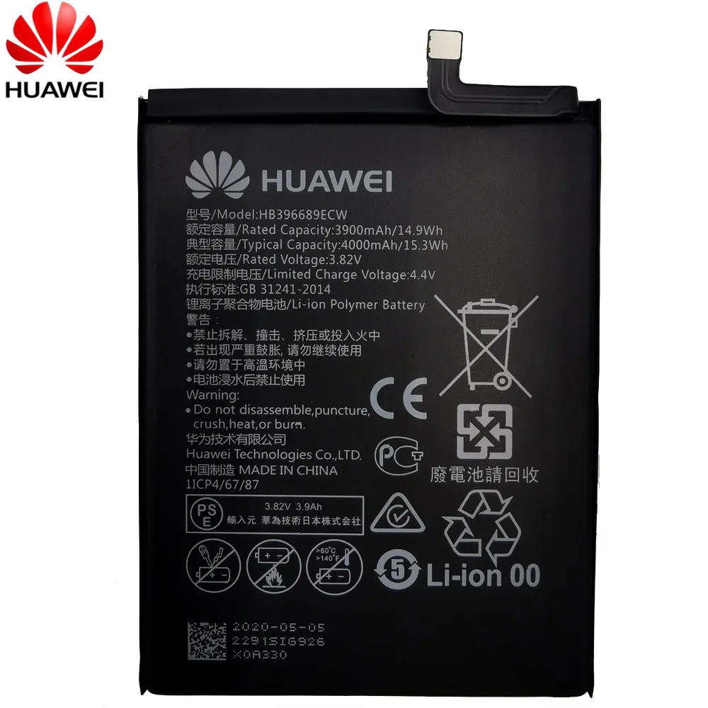 Pôvodné Y7 Prime telefón, batériu Pre Huawei TRT-L53 TRT-L21A TRT-AL00 TL10A Y7 TRT-LX1 /LX2/LX23 Vychutnať 7 plus HB406689ECW +Nástroje
