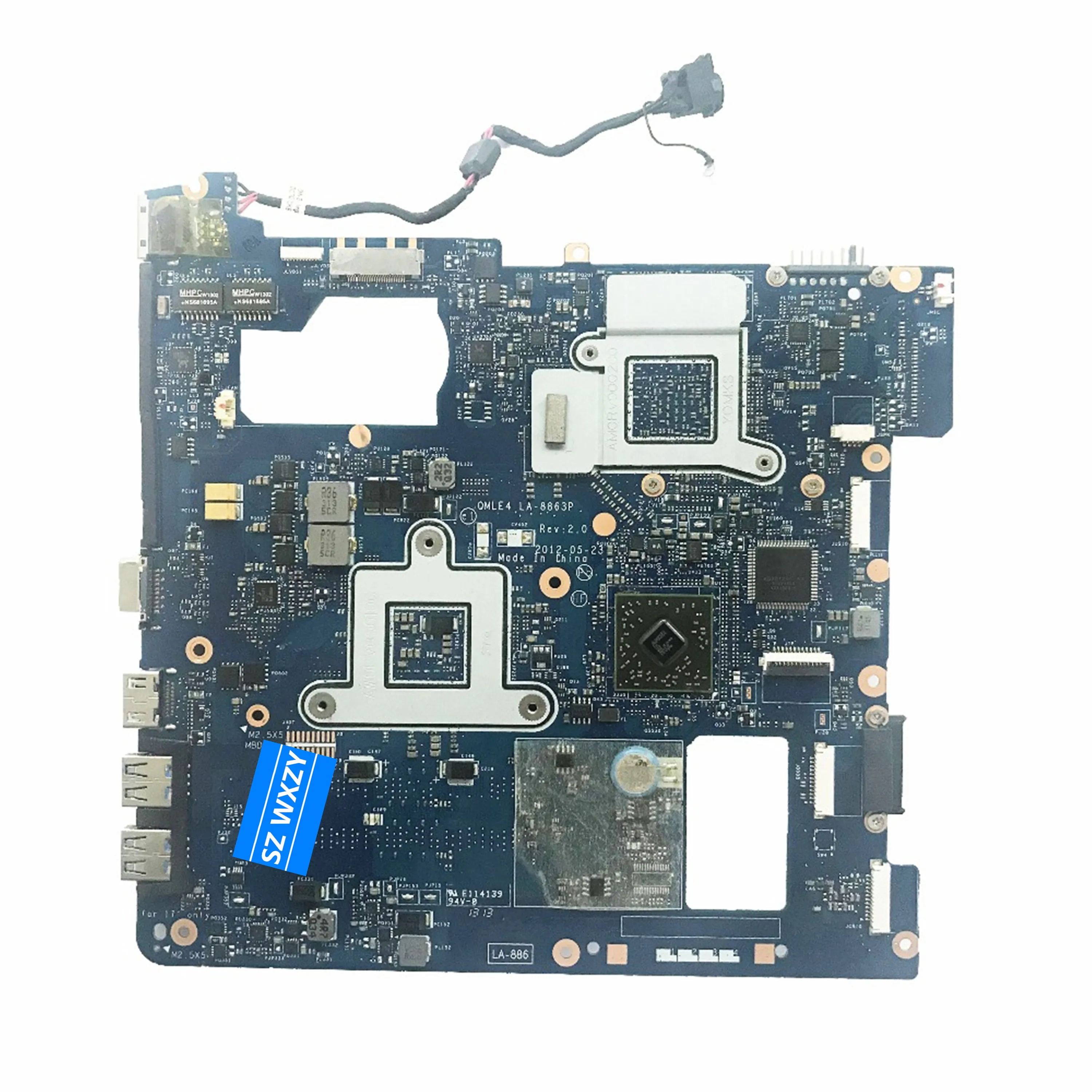 Pôvodný Pre Samsung NP355C4C NP355V5C Notebook Doske Doske HD7670 2GB LA-8863P BA59-03568A BA59-03402A Testované