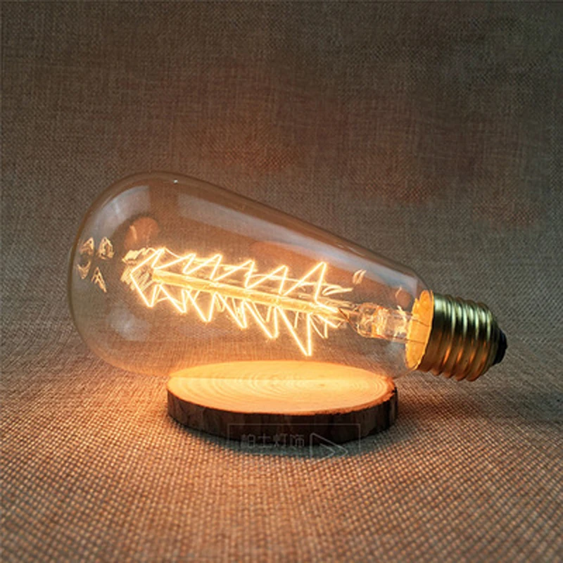 Retro LED žiarovka E27 E14 retro Edison žiarovky lampy halogénové svetlo 220V klasické antické jeden vedúci DIY teplé zdroj svetla
