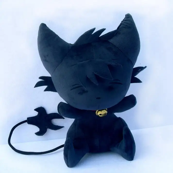 Servamp Mahiru Shirota kuro black cat 35 CM Cosplay