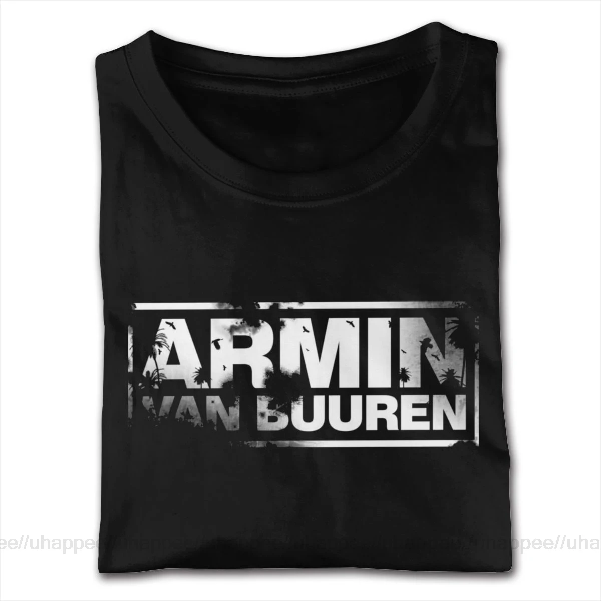 Sivá 1 Armin Van Buuren A State Of Trance T Košele pánske Zákazku Krátke Rukávy Modrá Posádky Tees Košele