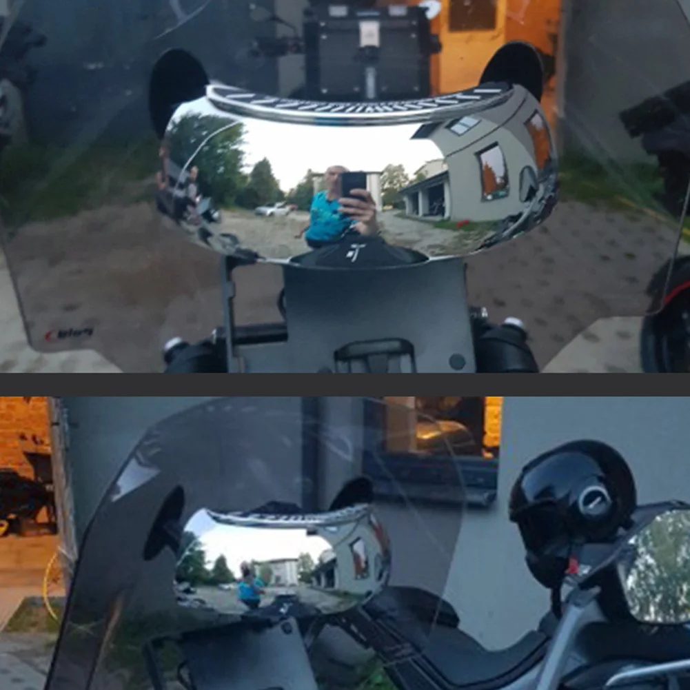 Sklo Zrkadla 180 Stupňov Úplné Spätné Motocykel Zrkadlo Univerzálne Vonkajšie Časti Osobné Auto Príslušenstvo