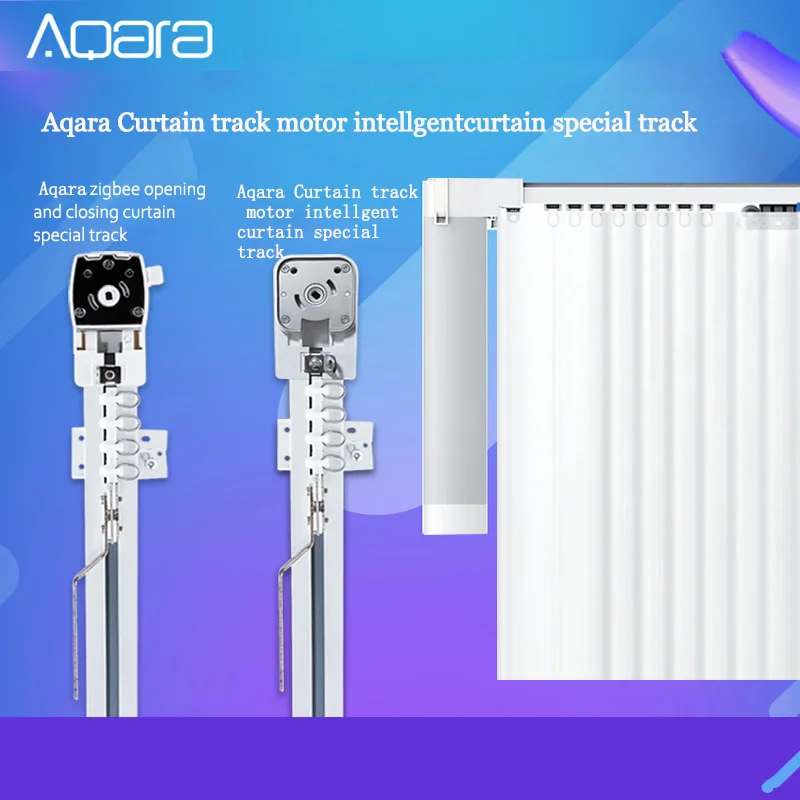 Smart home elektrické opony sledovať kontrolu systému s prispôsobeného Aqara/aqaraB1 motor, ultra-tichý, doprava zdarma v Rusku