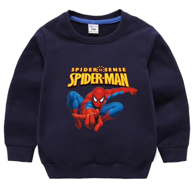 Spiderman deti hoodies deti mikiny batole Detské oblečenie Chlapci Dievča oblečenie na jeseň Top t shirt Dieťa Športové oblečenie, Pulóvre