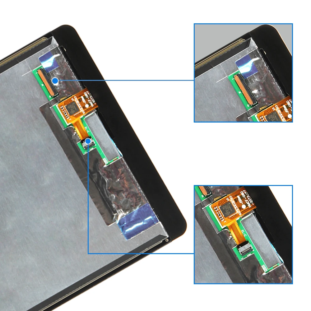 SRJTEK 8.0 Pre Huawei Mediapad M2 LCD M2-801L LCD Displej M2-801 M2-801W M2-803L Matrix Screen Dotknite sa položky Obrazovky Výmenu Snímača