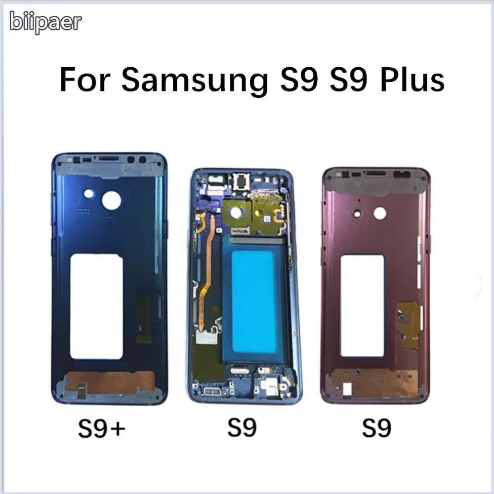 Stredný Rám Kov Polovice Doska Bývanie Rám Pre Samsung Galaxy S9 G9600 G960F Stredný Rám Doska Rám Pre Samsung S9 Plus G965F