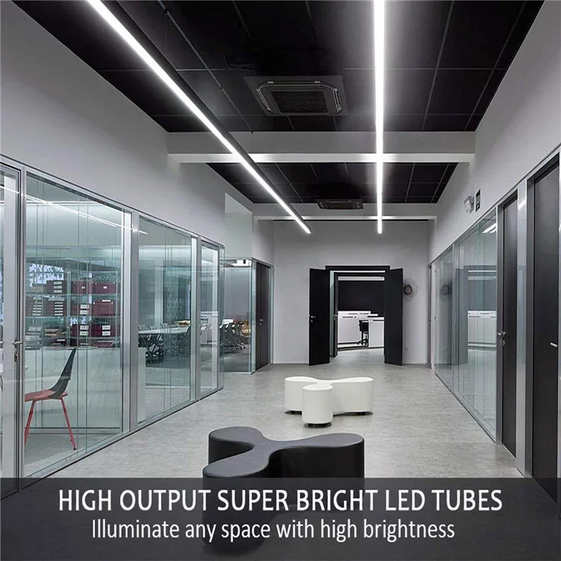 Super Jasné T8 Tube Led Svetlo na Čítanie AC85-265V 60 cm 90 cm 120 cm Fluorescenčné Náhradné Svetlá 2ft 3 ft 4 metrov Vysoký Výkon 20W 26W 36W