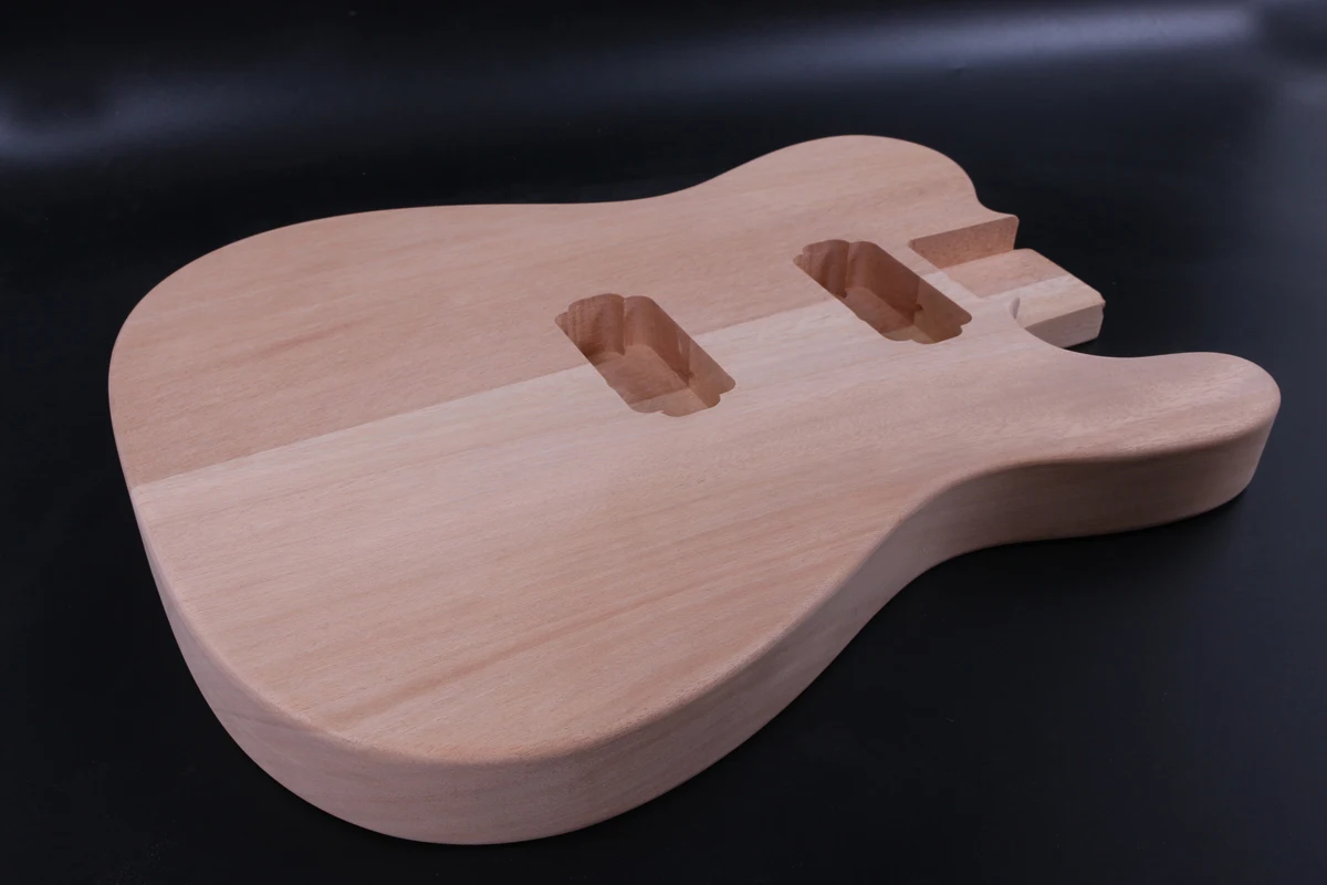 TL Štýl Nedokončené Fit Diy Elektrická Gitara, Telo Mahagón dreva Diy Elektrická Gitara Projektu Hand-made