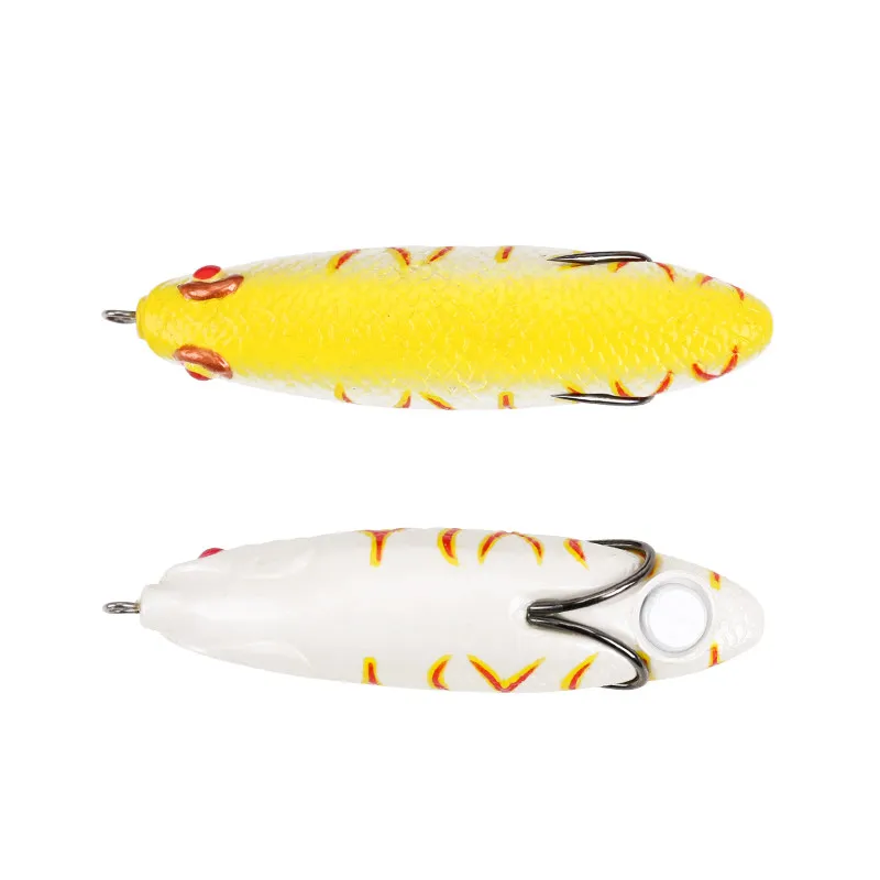 TSURINOYA Dlho Casting Ceruzka Žaba Lákať DL163 Z-predstavujú Topwater Mäkká Návnada Hmyzu Snakehead Plávajúce Návnady, Rybárske Náčinie 90 mm 16.5 g