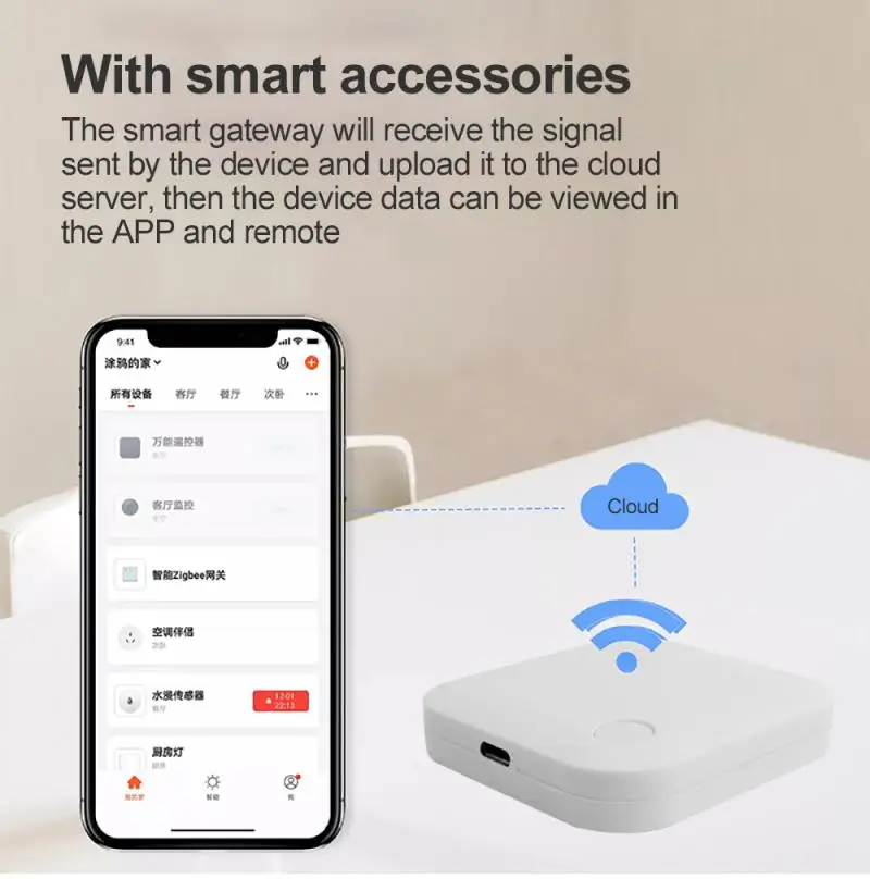Tuya ZigBee Smart Bránou Hub, Wifi, Smart Home Most Inteligentný Život APP Bezdrôtový Diaľkový ovládač Funguje S Alexa Domovská stránka Google