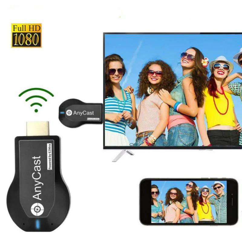 TV Stick1080P Bezdrôtový WiFi Displej TV Dongle Prijímač Pre AnyCast M2 Plus Pre Airplay1080PHDMI-compatibleTV Stick DLNA Miracast