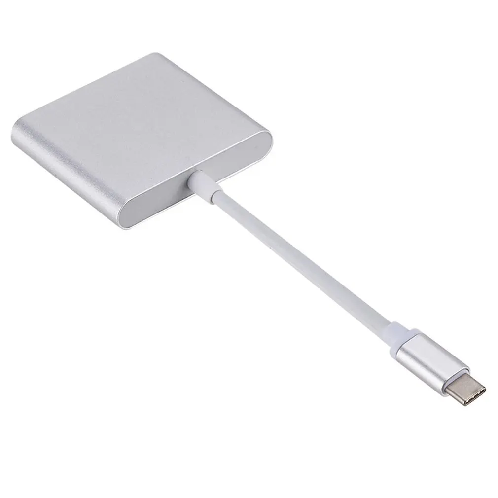 Typ-c-HDMI Rozbočovač Adapte Kábel Converter 3 v 1 pre Apple Macbook USB 3.1 Thunderbolt 3 Typ-c Prepínač HDMI 4K Hub 1080P
