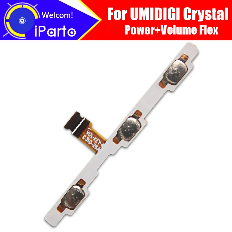 UMIDIGI Crystal FPC Flex Kábel Je Originál Power+Volume FPC Drôt Flex Kábel opravy príslušenstvo pre UMIDIGI Crystal