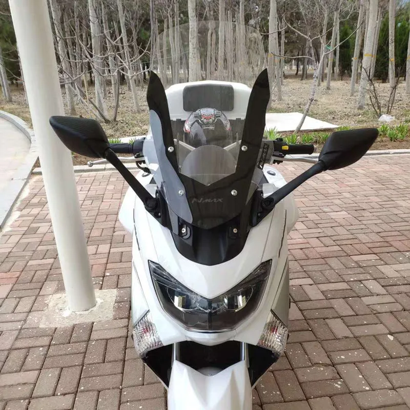 Upravený motocykel nmax nastaviteľné pohyblivý držiak Stojan, Držiak na čelné sklo čelné sklo stentu pre YAMAHA nmax155 nmax 155 16-20