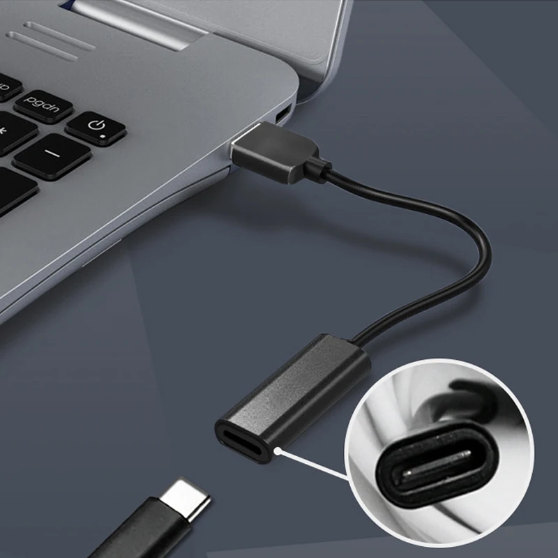 USB 3.1 Typu C, USB Female na DC 4.0*1.7 Mužskej Energie Adaptérom pre Nabíjačku Konektor, Adaptér pre Lenovo Asus BenQ PD Notebook