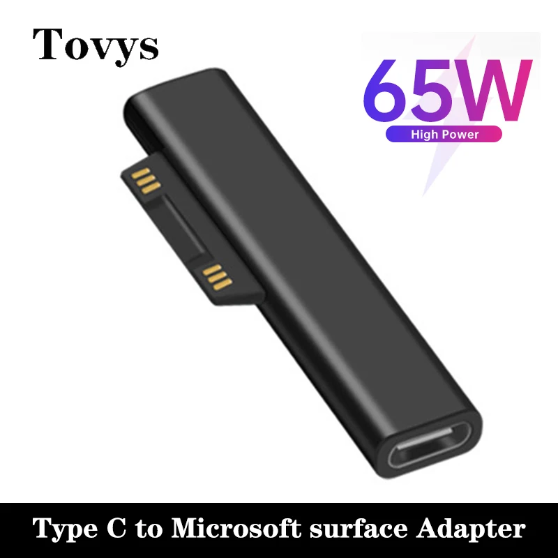 USB Typu C PD Converter 3A Rýchle Nabíjanie Typ-C Adaptér Pre Microsoft Surface Pro 3 4 5 6 Kniha Go 1 2 Prenosný Nabíjací Konvertor