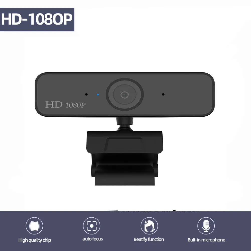 USB Webová Kamera 5 Mpx Automatické ostrenie HD Kamera 1080P Webová Kamera Cam Video Konferencie s Mikrofónom pre Notebook
