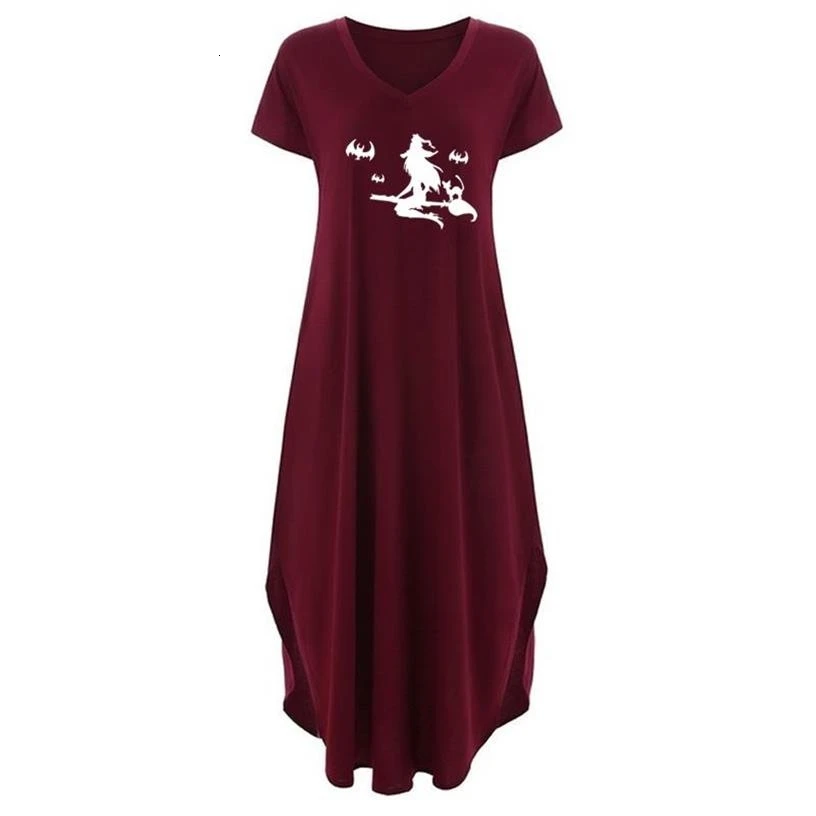 V-Neck Vrecko Rozdelené Logo Animal Print Šaty Šaty Žien Maxi Vintage Oblečenie Plus Veľkosť Lacné Oblečenie Čína