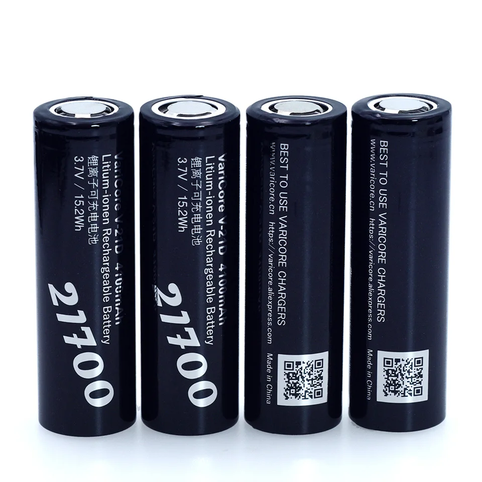 VariCore 21700 Li-ion Batéria, 3,7 V 4100mA V-21D Discharger 35A batérie Elektronických cigariet batérie E-nástroje batérie