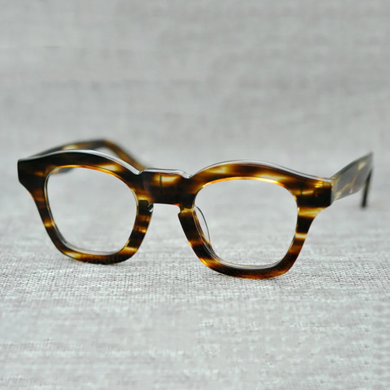 Vazrobe retro okuliare rámy muž falošné módne okuliare mužov retro janpanese blbecek okuliarov na predpis optické